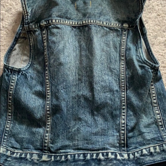 Madewell Denim Vest sz XS - Picture 4 of 4